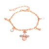 Felicity Rose Gold Charm Bracelet