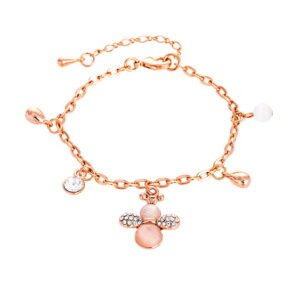 Felicity Rose Gold Charm Bracelet