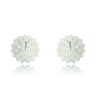 Hazel Micro Pearl Stud Earrings