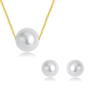 Isla Pearl Set in Gold