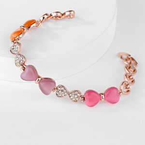 Elise Bow Tie Charm Bracelet