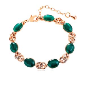 Charlotte Emerald Opal Bracelet