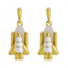 Addison Charm Earrings in Gold
