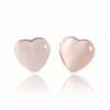 Brooklyn Love Heart Stud Earrings