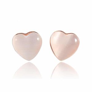 Brooklyn Love Heart Stud Earrings