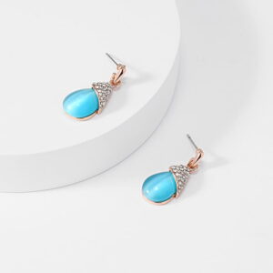 Hadleigh Aquamarine Drop Earrings