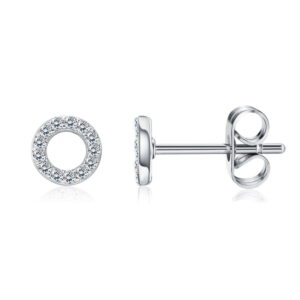 Skylar Silver Stud Earrings