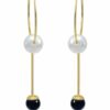 Tessa Pearl Earrings in Gold