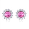 Ensley Cubic Zirconia Platinum Earrings