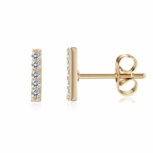 Juliet Stud Earrings in Gold