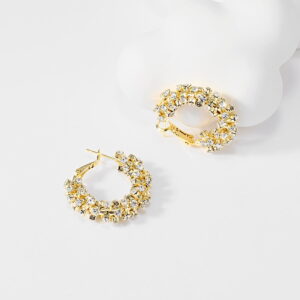 Abigail Gold Huggie Earrings