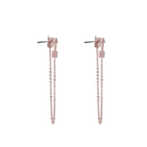 Ainsley Earrings in Rose Gold