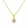 Nikki Gold CZ Necklace