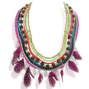 Madison Feathered Necklace