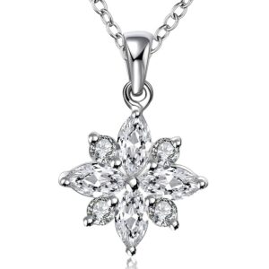 Scarlett Necklace in Platinum