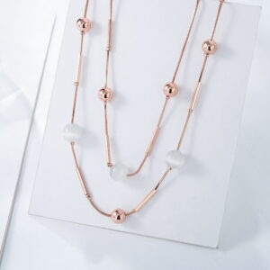 Myla Long Beaded Necklace