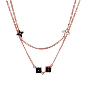 Joelle Long Rose Gold Necklace