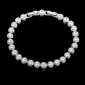 Addilyn Round Cut Tennis Bracelet